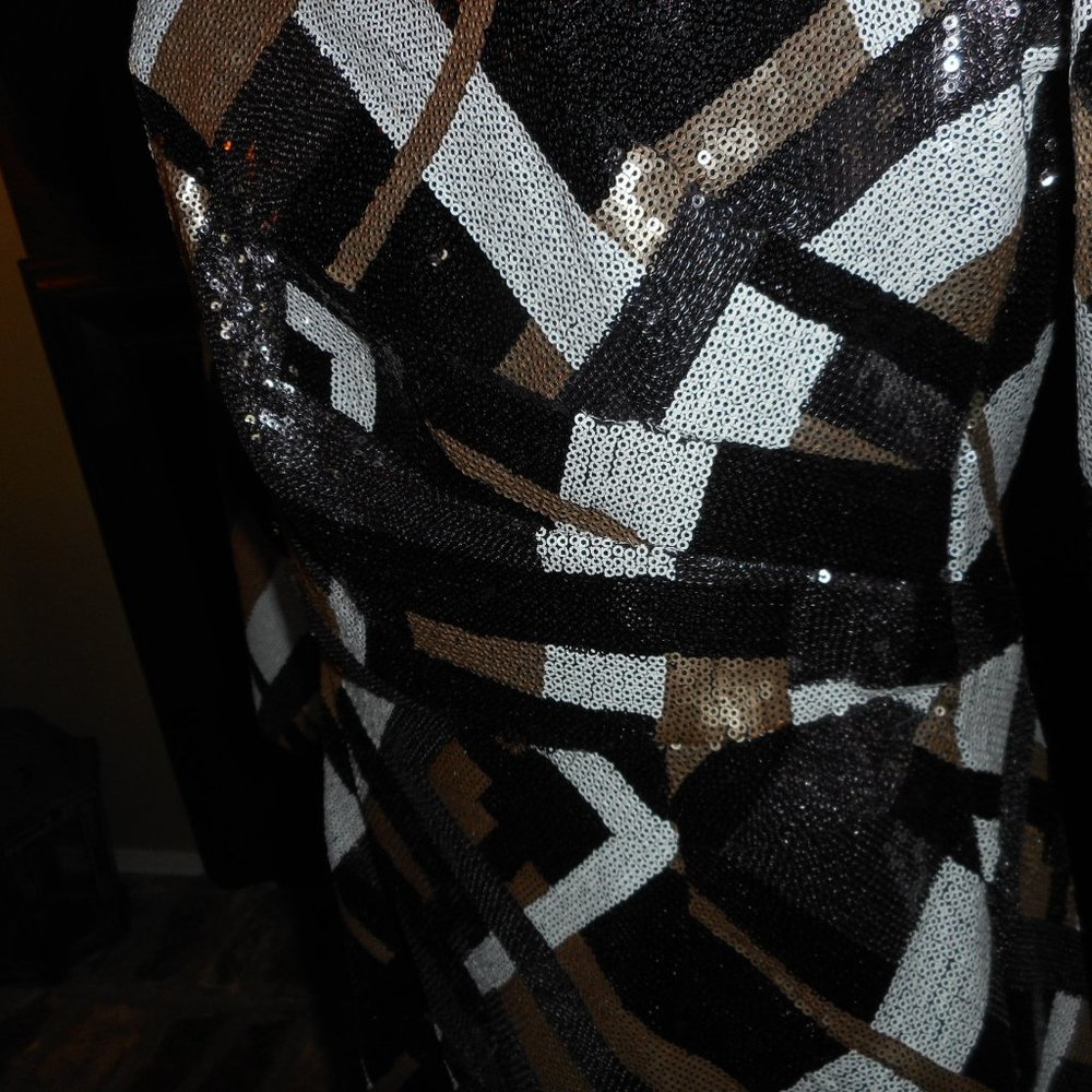 NWT Marina full sequins dress, 4 - Picture 6 of 8
